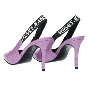 Versace Donna Decolletes-Fondo Scarlett Dis. S52 Coated Lilla