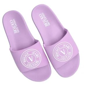 Versace Donna Scarpe Mare | Scarpe Mare-Fondo Slide e fondo shelly Lilla