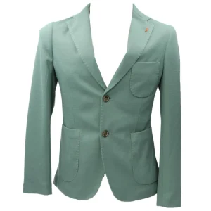 Over D Abbigliamento Giacca-G10 GIACCA SLIM FIT Verde