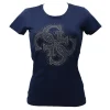 Guess Donna T-Shirt-4G LOGO TEE RN Blu