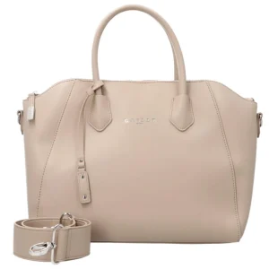 Gaelle Paris Donna Borse A Mano-GAACW00049 MAXI DUFFLE ECOPELLE Beige