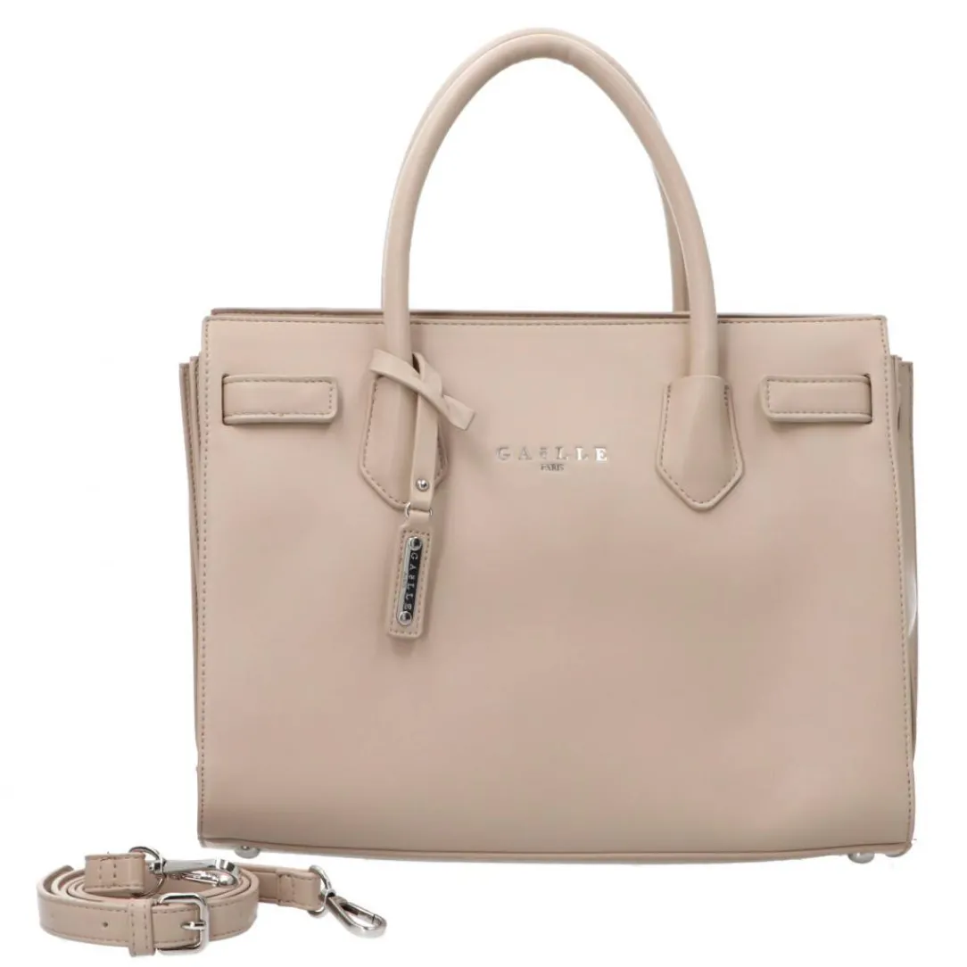 gaacw_maxi_shopper_beige_2.webp Gaelle Paris Donna Borse A Mano-GAACW00064 MAXI SHOPPER Beige