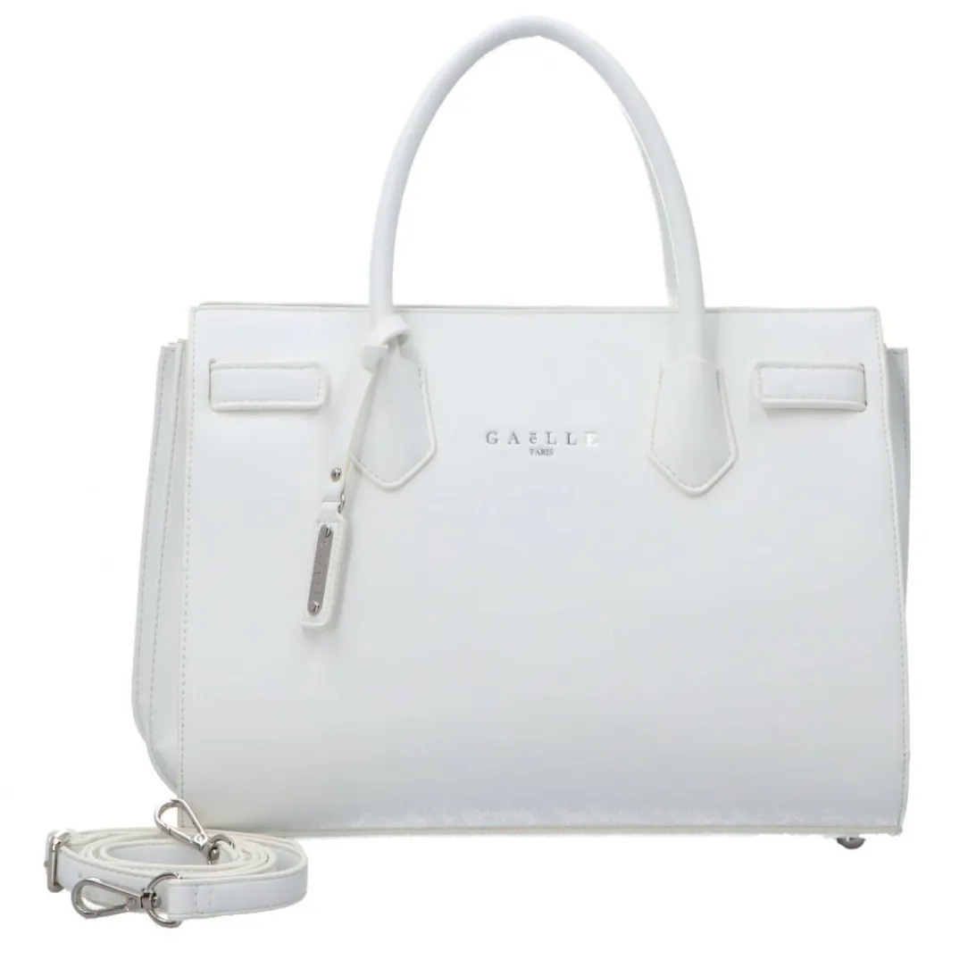 gaacw_maxi_shopper_bianco_2.webp Gaelle Paris Donna Borse A Mano-GAACW00064 MAXI SHOPPER Bianco