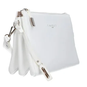 Gaelle Paris Donna Borse A Spalla-GAACW00057 REG SHOULDER STRAP Bianco
