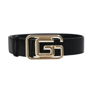 Gaelle Paris Donna Cinture-GAACW00192 Regular belt fibbia maxi G Nero