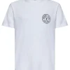 Versace Uomo T-Shirt-74GAHT06 VEBLEM RUBB SMALL Bianco