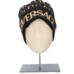 Versace Donna Cappellini | Cappellini-73GAZK46 BERRETTO Nero Oro