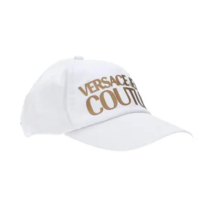 Versace Donna Cappellini | Cappellini-73GAZK21 LETT. CAP Bianco Oro