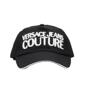 Versace Donna Cappellini | Cappellini-73GAZK21 LETT. CAP Nero Bianco