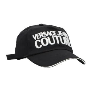 Versace Donna Cappellini | Cappellini-73GAZK21 LETT. CAP Nero Bianco