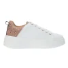 Gold&Gold Donna Sneakers-GB915 strass bicolor Rosa