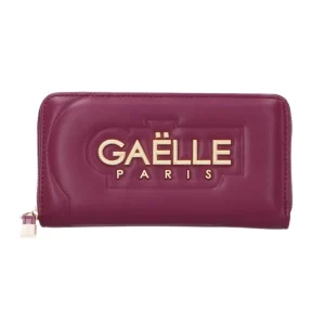 Gaelle Paris Donna Portafogli-GBADP4689 zip around eco Viola