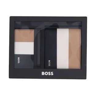Boss Uomo Portafogli-GBBM 8CC CARD STRIPE Nero