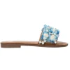 Gold&Gold Donna Sandali-Gc 680 conchiglia Azzurro