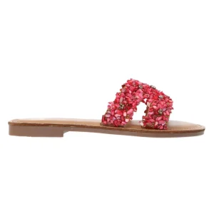 Gold&Gold Donna Sandali-GC 678 corallo Rosso
