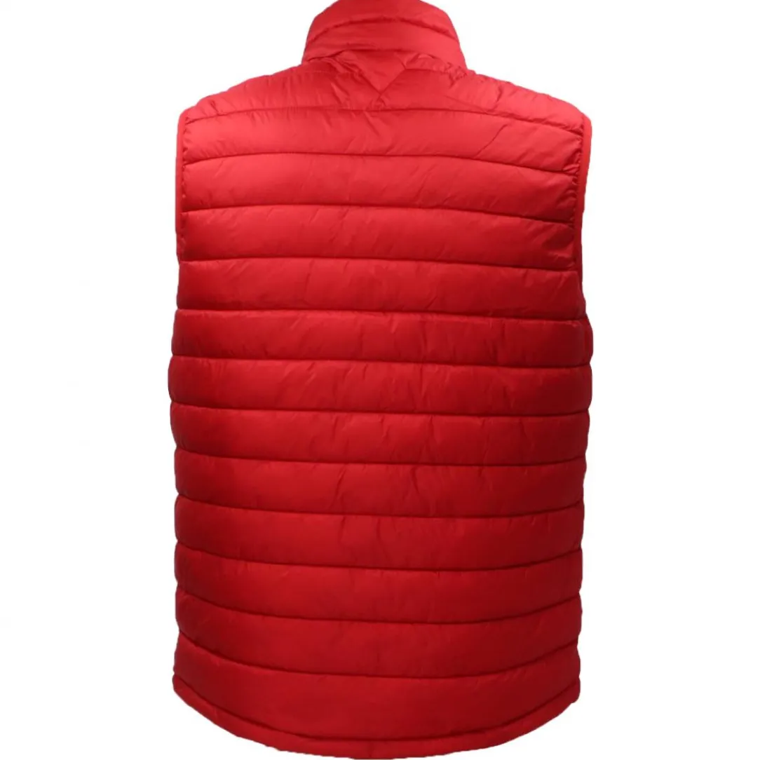 gj_hoded_puffer_vest_ross_2.webp Guess Abbigliamento Smanicato-GJ HODED PUFFER VEST Rosso