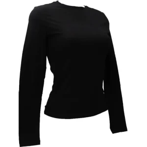 Guess Donna T-Shirt-GJ SLIM LOGO EMB Nero