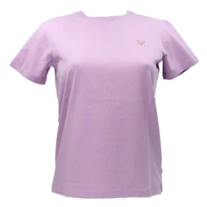 Guess Donna T-Shirt-GJ SS CN REG MINI TRIANGLE TEE Lilla