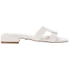 Gold&Gold Donna Sandali-GP681 sandalo con placca Bianco
