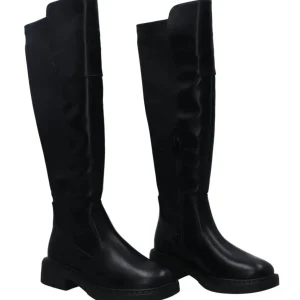 Gold&Gold Donna Stivaletti E Stivali-GR380 ecoleather Nero