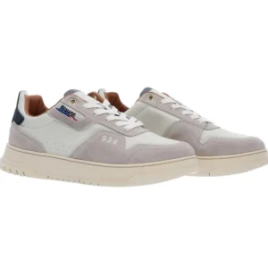Blauer USA Uomo Sneakers-HARPER08 LES Bianco Panna