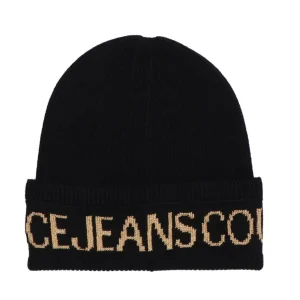 Versace Donna Cappellini | Cappellini-75HAZK40 BIG BEANIE Nero Oro