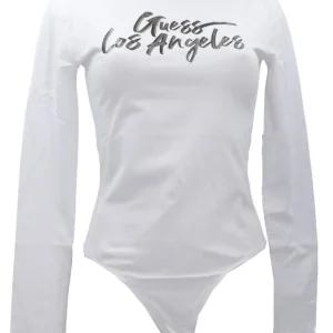 Guess Donna T-Shirt-Hevelina body Bianco