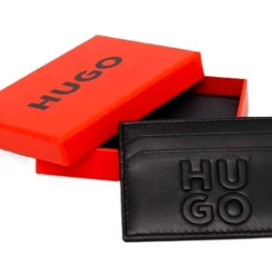 Hugo Uomo Portacarte-HUGO STK CARDCASE ENTHON HI Nero
