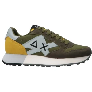 Sun 68 Uomo Sneakers-Jaki bicolor Z35112 Z35111 Z35113 Verde scuro