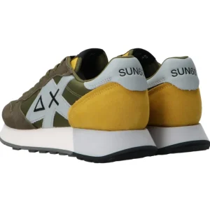Sun 68 Uomo Sneakers-Jaki bicolor Z35112 Z35111 Z35113 Verde scuro