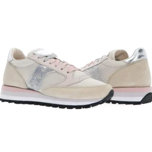Saucony Donna Sneakers-JAZZ TRIPLE Beige silver