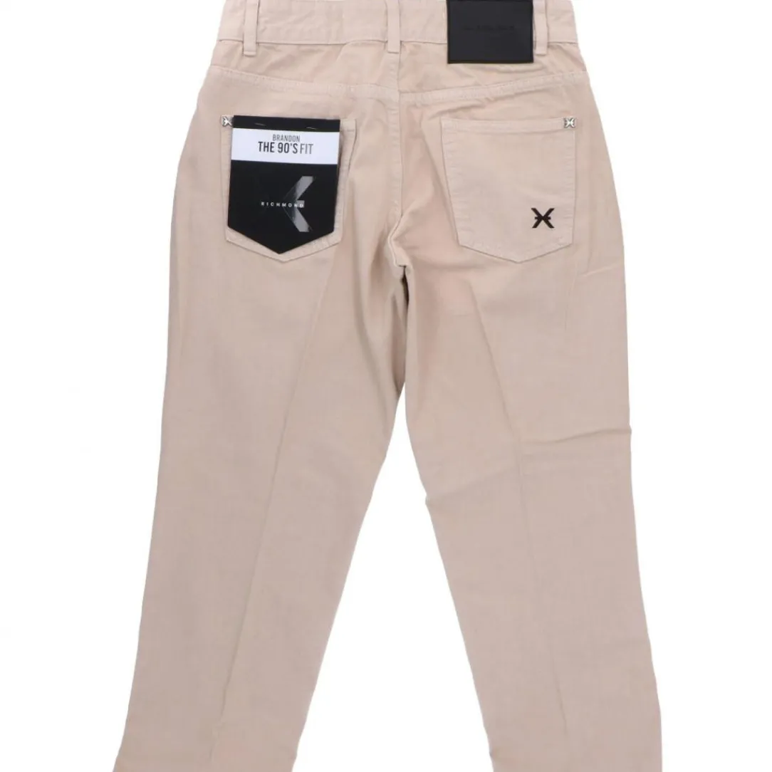 jeans_bukly_beige_2.webp Richmond Abbigliamento Jeans-JEANS BUKLY Beige