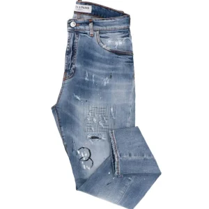 Maison 9 Paris Abbigliamento Jeans-JEANS M9P Denim Chiaro