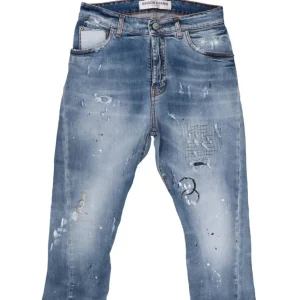 Maison 9 Paris Abbigliamento Jeans-JEANS M9P Denim Chiaro