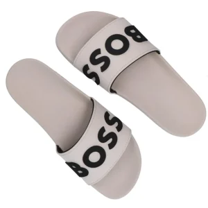 Boss Uomo Scarpe Mare-KIRK SLID 517 Beige