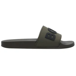 Boss Uomo Scarpe Mare-KIRK SLID 517 Verde
