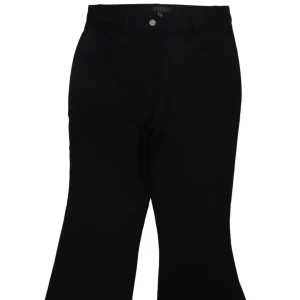Guess Donna Pantaloni-LENA SEXY FLARE PANTS Nero