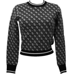 Guess Donna Maglioni-LISE 4G SWTR Nero