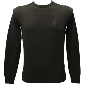 Aereonautica Militare Abbigliamento Maglioni-MAGLIA GIROCOLLO 1513 Verde