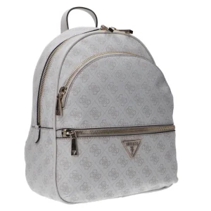 Guess Donna Zaini E Marsupi-MANHATTAN LARGE BACKPACK Multicolore Bianco