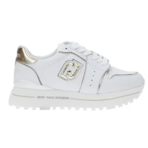 Liu Jo Donna Sneakers-Maxi wonder 85 leather Bianco