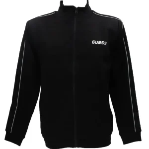 Guess Uomo Felpe-MICKEY FULL ZIP SWEATSHIRT Nero