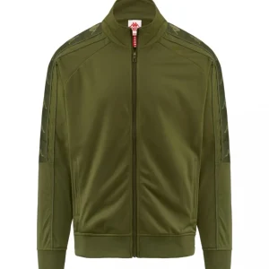 Kappa Uomo Felpe-32162MW BANDA 10 LIGHT Militare