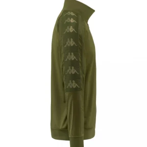 Kappa Uomo Felpe-32162MW BANDA 10 LIGHT Militare