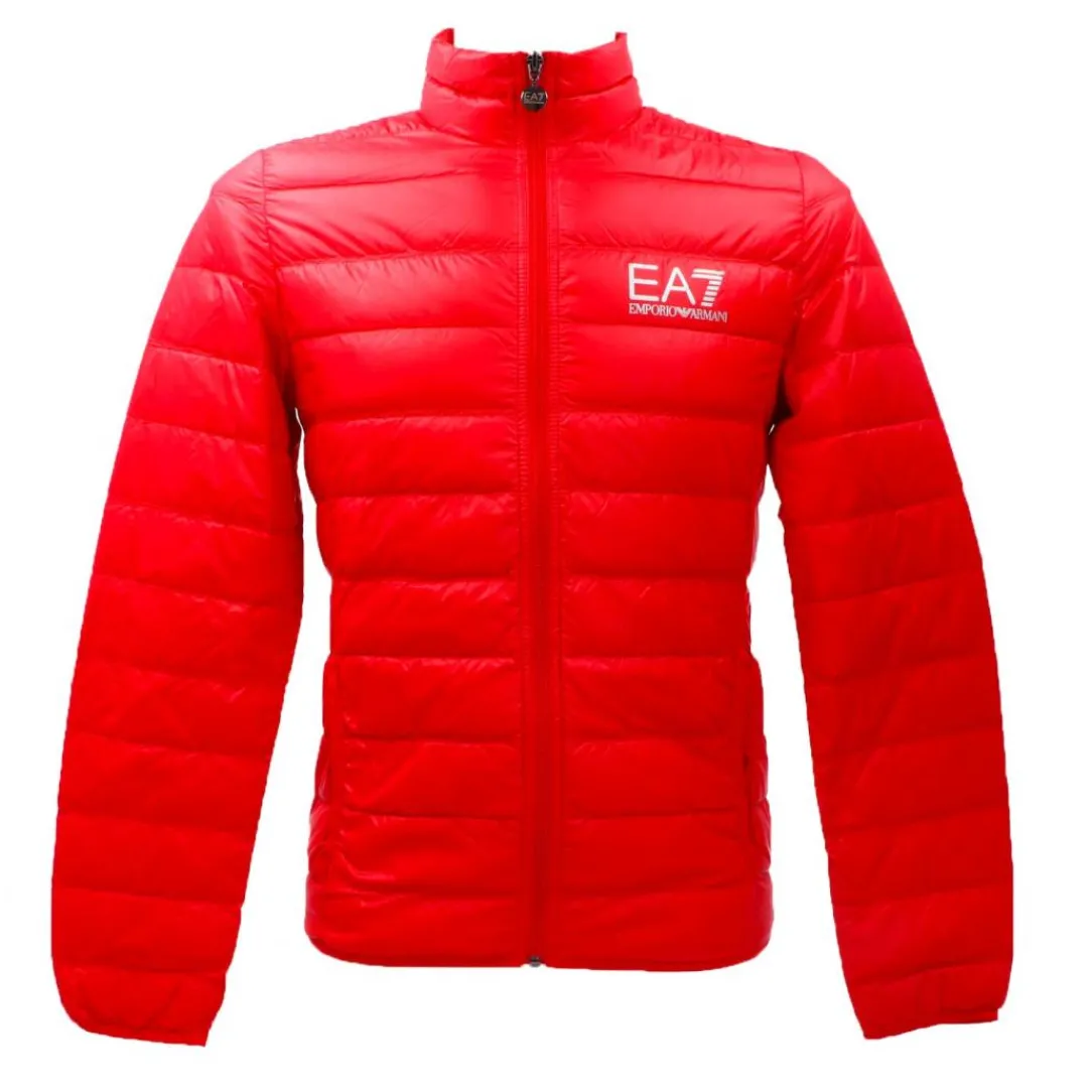 npb_pnz_piumino_ea_rosso_0.webp Emporio Armani Abbigliamento Giubbotti | Giubbino-8NPB01 PN29Z PIUMINO EA7 Rosso