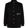 Karl Lagerfeld Abbigliamento Camicia-OVERSHIRT 246D1602 Nero