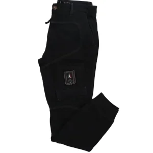 Aereonautica Militare Abbigliamento Pantaloni-PANTA TUTA ANTI-G 743 Nero