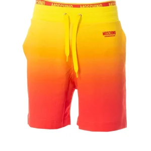 Moschino Abbigliamento Bermuda-PANTALONCINO MULTICOLOR Arancione