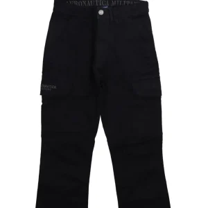 Aereonautica Militare Abbigliamento Pantaloni-PANTALONE TASCONATO 1633 Blu