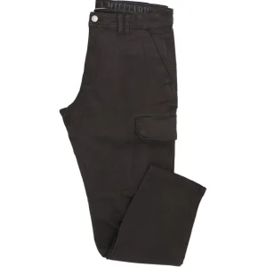 Aereonautica Militare Abbigliamento Pantaloni-PANTALONE TASCONATO 1633 Verde Scuro